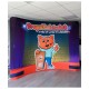 Pop-up стенд Stretch изогнутый 305х230 см