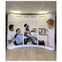Pop-up стенд Stretch вигнутий 305х230 см