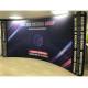 Pop-up стенд Stretch изогнутый 450х230 см
