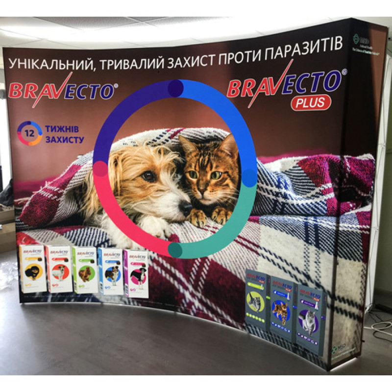 Поп-ап Multiform с внутренней подсветкой (прямой)