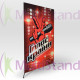 Мобильный стенд X-баннер Premium 100x200 см